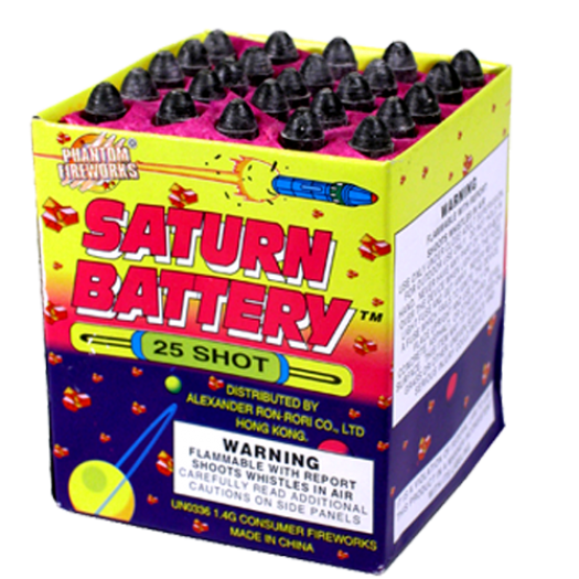 (G-025) Saturn Battery, 25 Shot (Case Pack:30/4)