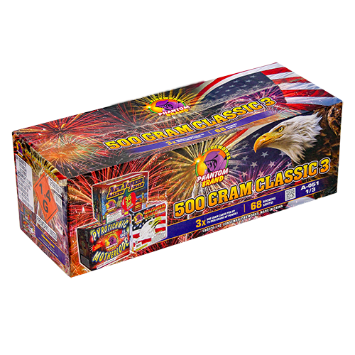 A-051 Classic 3 - 500 Gram (Case Pack 1-1)