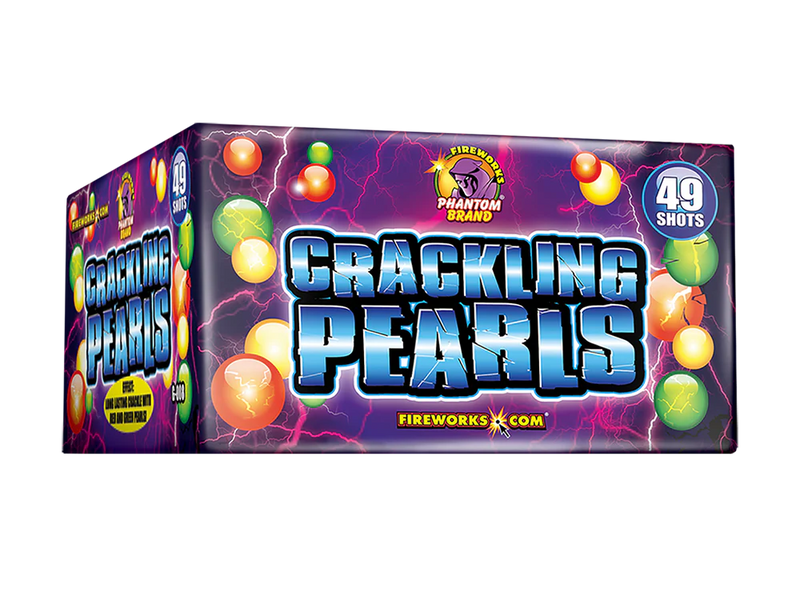 (G-008) Crackling Pearls, 49 Shot (Case Pack: 48/1)