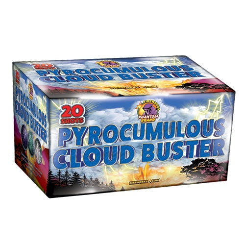 (G-459) Pyrocumulous Cloudbuster, 20 Shot  (Case Pack:4/1)