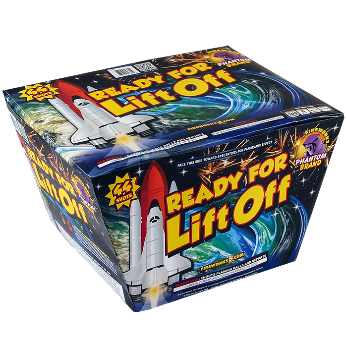 G-648 Ready for Liftoff,44 Shot (Case Pack) 4/1