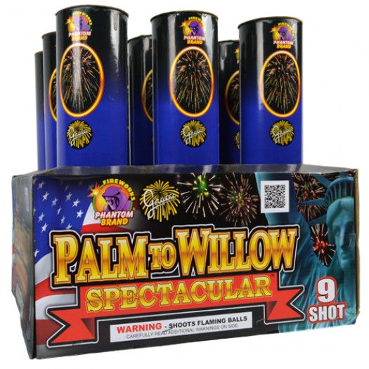 (G-675) Grucci Palm To Willow Spectacular (Case Pack: 2-1)