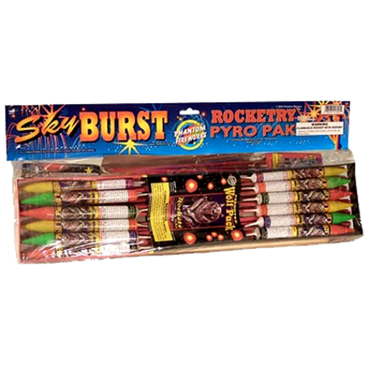 (45301) Sky Burst Rocketry Assortment Bag (Case Pack:12/1)