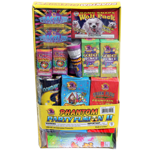 (46013Q) Party Fusion Tray II (Case Pack:24/1)