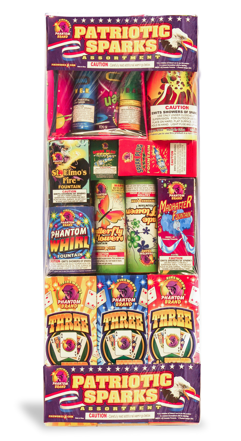 Patriotic Sparks Assortment