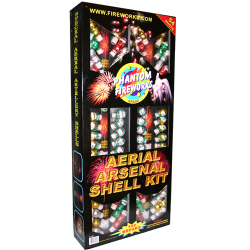 (G-181) Aerial Arsenal Shell Kit, 54 Shells (Case Pack:1/1)