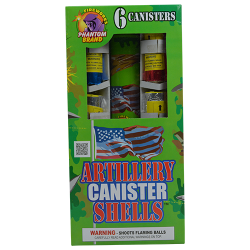 (G-430) Artillery Canister Shell ( Case Pack 12/6)