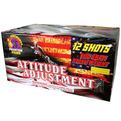 (G-122) Attitude Adjustment, 12 Shot (Case Pack:2/1)