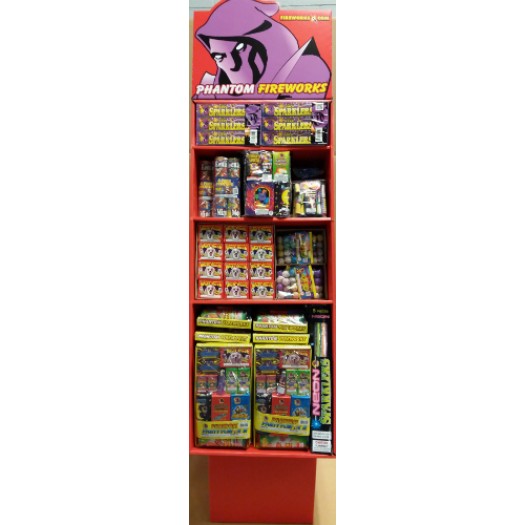 (B-104T) SAFE N SANE FLOOR SHIPPER (CASE PACK: 1/1)