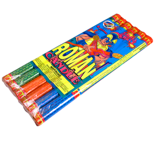 (C-010) 5 Ball Roman Candle (Case Pack: 48/6)
