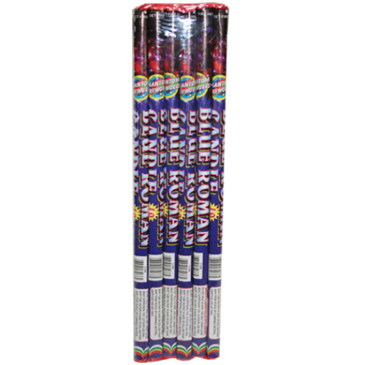 (C-038) 10 Ball Blue Candle(Case Pack:24/6)