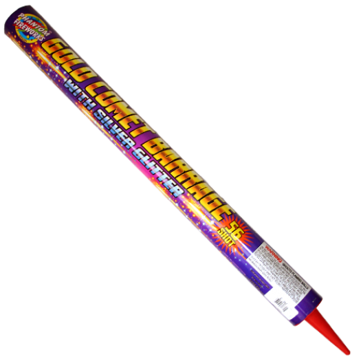 (C-047) Comet Glitter Barrage Candle(Case Pack:16/1)