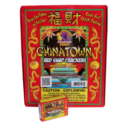 (I-017CP) Chinatown Red Adult Snaps, 20 Piece Box (Case Pack: 6/24/20)