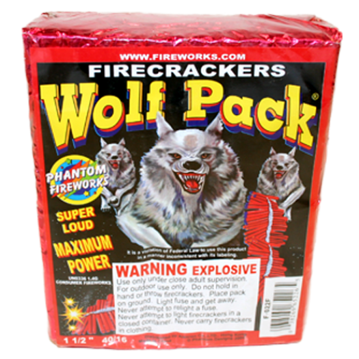 (F-022F) 40/16 Wolf Pack Crackers(Case Pack:24/40/16)