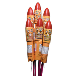 (O-026A) Fierce Tiger Rocket, 12 Pack (Case Pack:36/12)