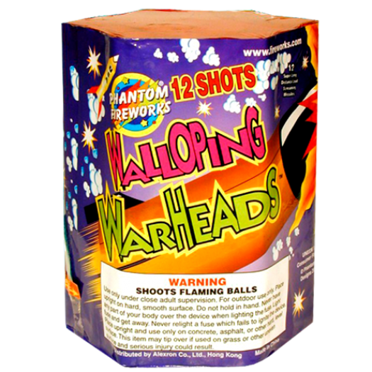 (G-024) Walloping Warheads, 12 Shot (Case Pack:12/1)