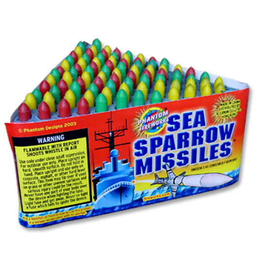 (G-044A) Sea Sparrow Missiles, 91 Shot (Case Pack:24/1)