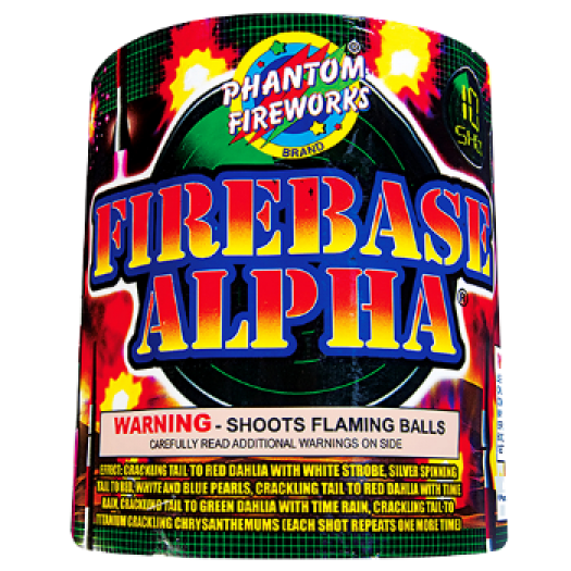 (G-075A) Firebase Alpha 10 Shot (Case Pack: 8/1)