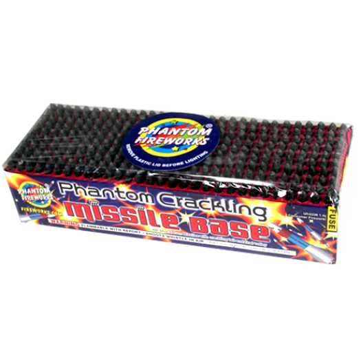 (G-084) Crackling Missile Base, 300 Shot (Case Pack:12/1)