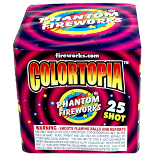 (G-113) Colortopia, 25 Shot (Case Pack:12/1)