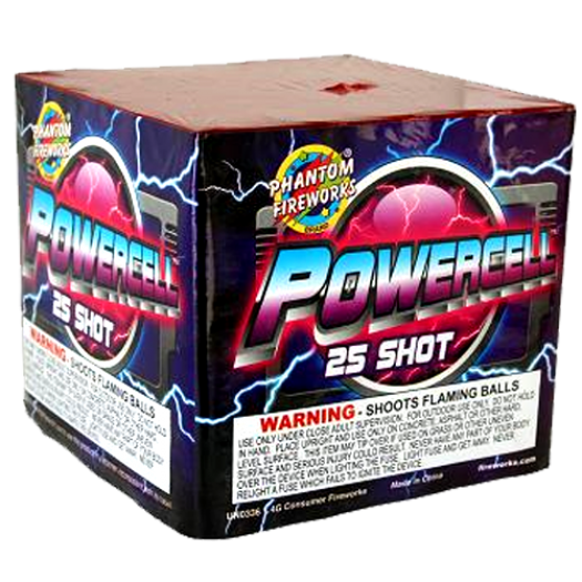 (G-123) Powercell, 25 Shot (Case Pack:12/1)