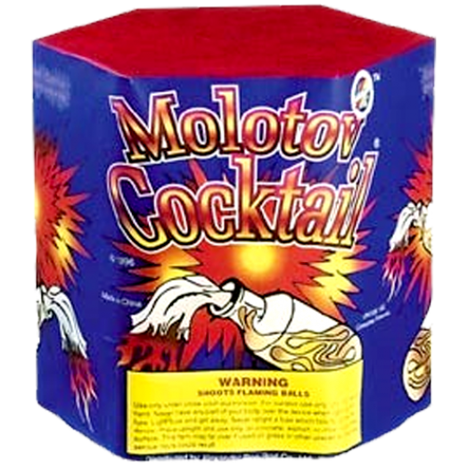 (G-133C) Molotov Cocktail, 19 Shot (Case Pack:8/1)