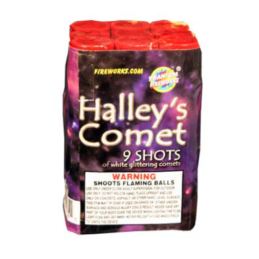 (G-158) Halley's Comet, 9 Shot (Case Pack:48/1)