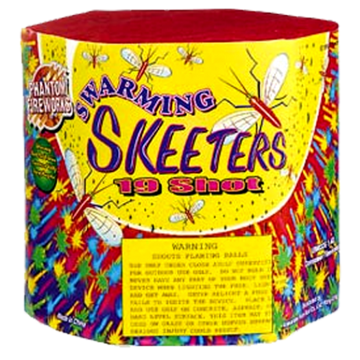 (G-224C) Swarming Skeeters, 19 Shot (Case Pack:8/1)