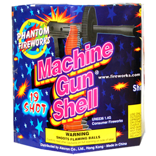 (G-228C) Machine Gun Shell, 19 Shot (Case Pack:8/1)