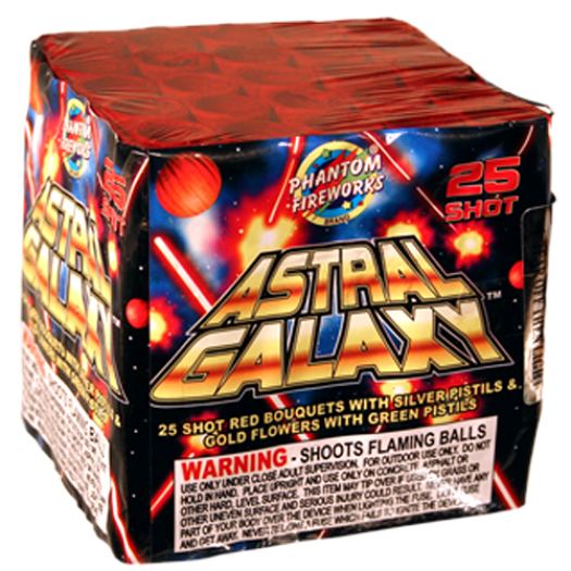 (G-231) Astral Galaxy, 25 Shot (Case Pack:12/1)