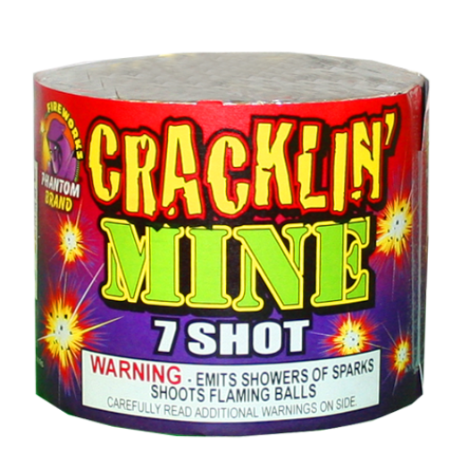 (G-245) Cracklin Mine, 7 Shot (Case Pack:48/1)