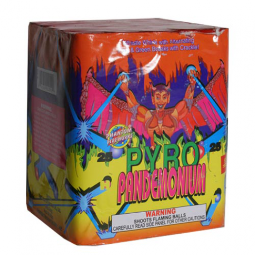 (G-259) Pyro-Pandemonium, 25 Shot (Case Pack:18/1)