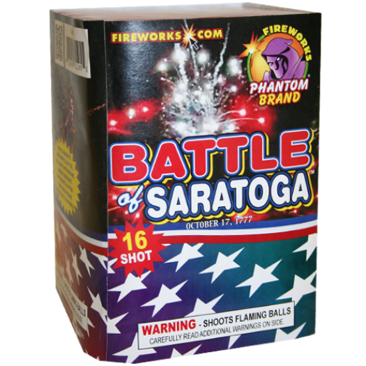 (G-302) Battle of Saratoga, 16 Shot (Case Pack:12/1)