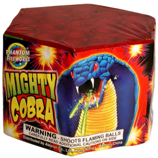 (G-304) Mighty Cobra, 19 Shot (Case Pack:24/1)