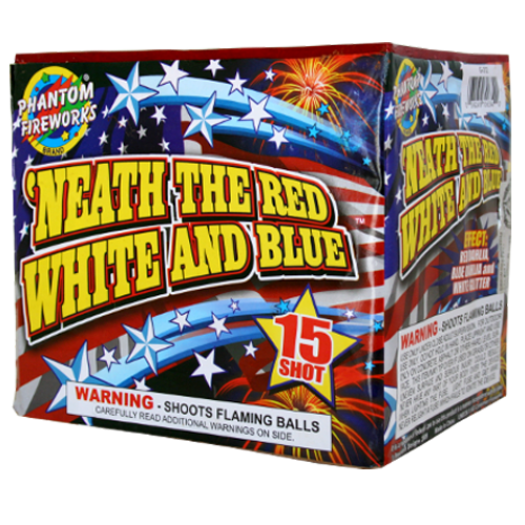 (G-372) `Neath The Red-White & Blue, 15 Shot (Case Pack:12/1)