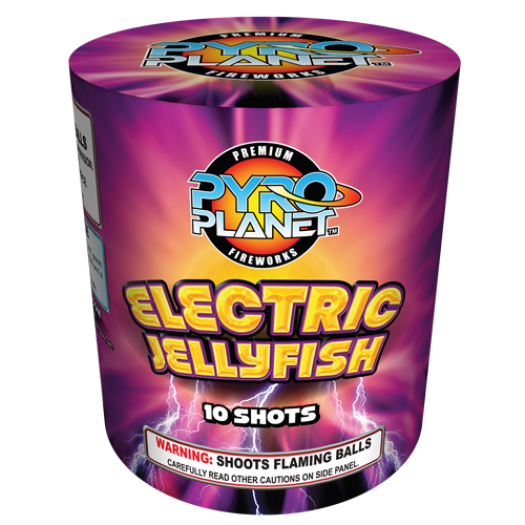 (G-402) Electric Jellyfish, 10 Shot (Case Pack:12/1)