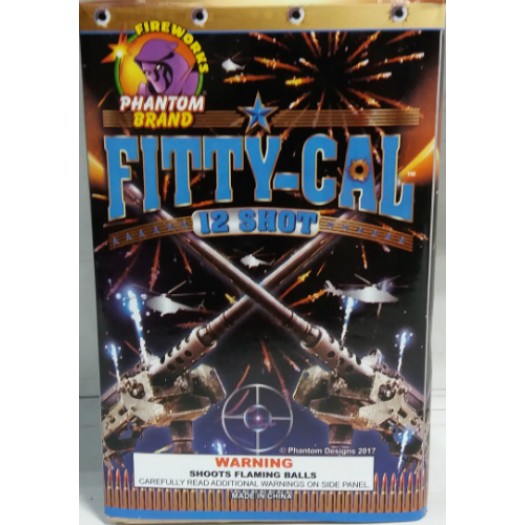 (G-443) Fitty Cal 12 Shot (Case Pack: 12/1)