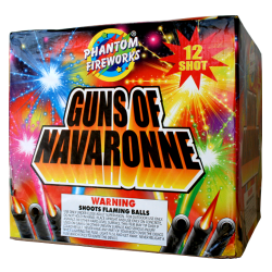 (G-161) Guns Of Navaronne, 12 Shot (Case Pack:2/1)