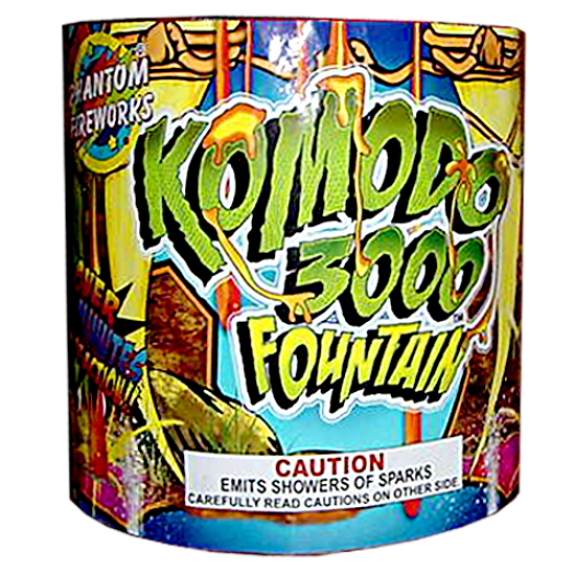 (H-019) Komodo 3000 Fountain, 500 Grams(Case Pack:4/1)