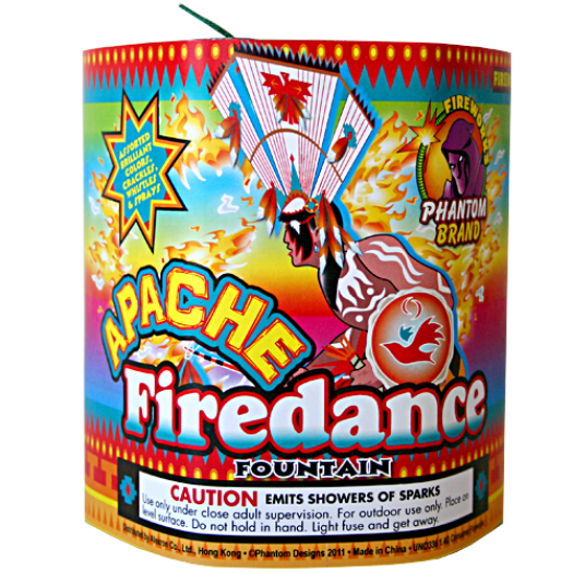 (H-087) Apache Firedance (Case Pack:18/1)
