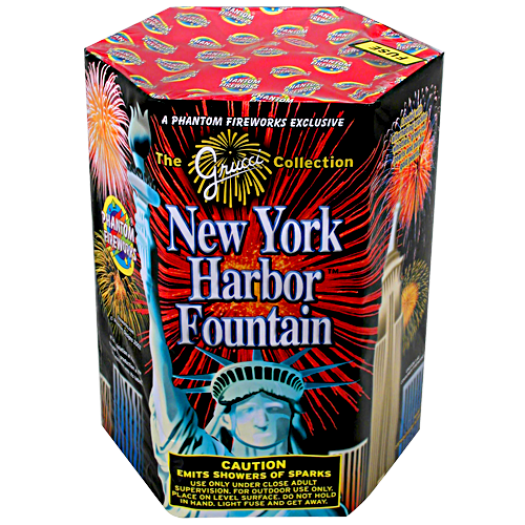(H-088) New York Harbor - Grucci (500 Gram)(Case Pack:6/1)
