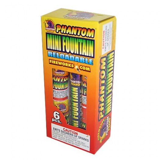 (H-145Q) Mini Reloadable Fountain (Case Pack: 24/6)