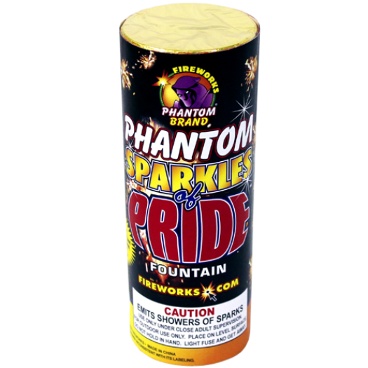 (H-172) PHANTOM SPARKLERS OF PRIDE (Case Pack: 36-1)