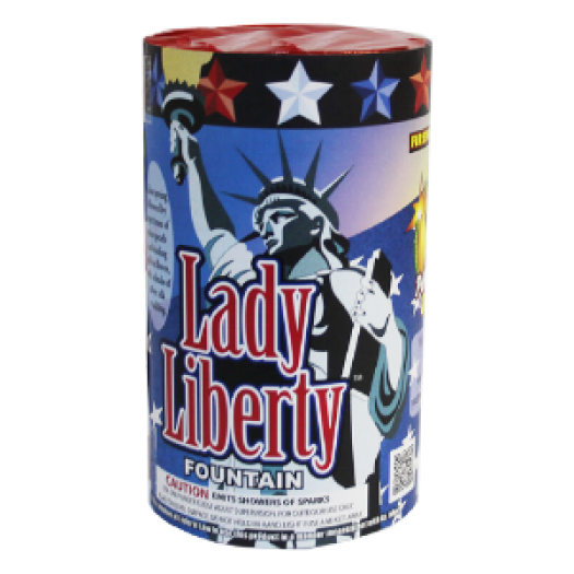 (H-214) Lady Liberty Fountain (Case Pack: 24/1)