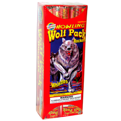 (O-043F) Howling Wolf Pack Rockets (Case Pack:20/12/12)