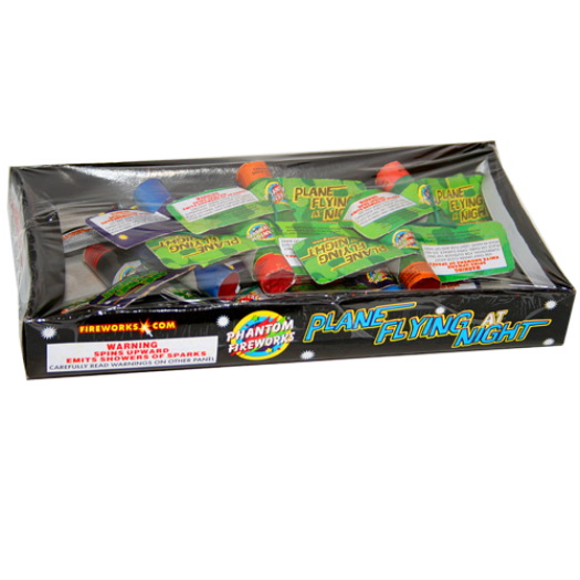 (K-021) Plane at Night, Medium (Case Pack:60/12)