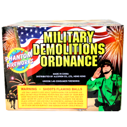 (G-167) Military Demolitions, 36 Shot (Case Pack:4/1)