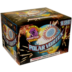 (G-283) Polar Vortex, 14 Shot (Case Pack: 6/1)