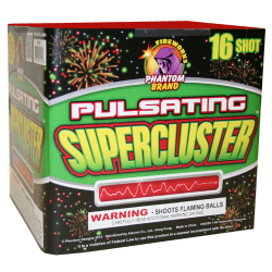 (G-307) Pulsating Super Cluster, 16 Shot (Case Pack:4/1)