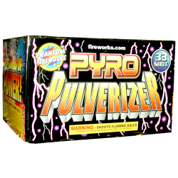 (G-159) Pyrotechnic Pulverizer, 33 Shot (Case Pack:3/1)